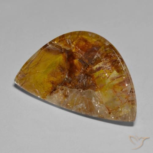 9,17 ctw natürlicher Mehrfarbig Quarz mit Markasit, Fantasie, Transparent