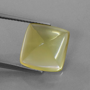 7,60 ctw natürlicher gelber Quarz, Transparent, Transparent / Lichtdurchlässig