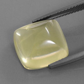 8,29 ctw natürlicher gelber Quarz, Transparent, Transparent / Lichtdurchlässig