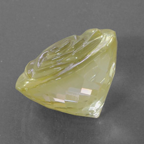 21,03 ctw natürlicher gelber Quarz, Transparent, Transparent / Lichtdurchlässig