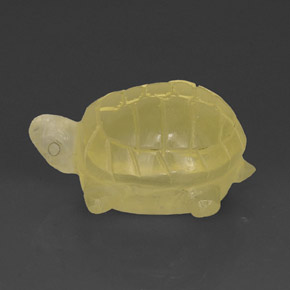 26,98 ctw natürlicher gelber Quarz, Transparent, Transparent / Lichtdurchlässig