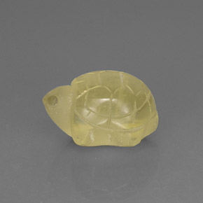 18,11 ctw natürlicher gelber Quarz, Transparent, Transparent / Lichtdurchlässig