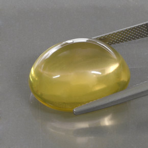 28,90 ctw natürlicher gelber Quarz, Transparent, Transparent / Lichtdurchlässig