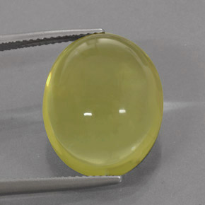 17,12 ctw natürlicher gelber Quarz, Transparent, Transparent / Lichtdurchlässig