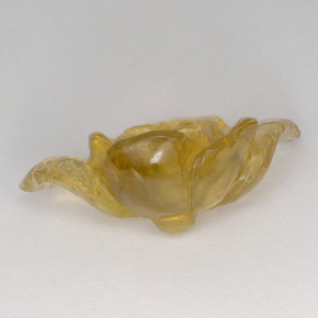 21,78 ctw natürlicher gelber Quarz, Transparent, Transparent / Lichtdurchlässig