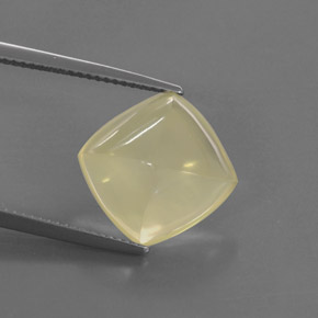 7,90 ctw natürlicher gelber Quarz, Transparent, Transparent / Lichtdurchlässig