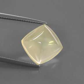 7,36 ctw natürlicher gelber Quarz, Transparent, Transparent / Lichtdurchlässig