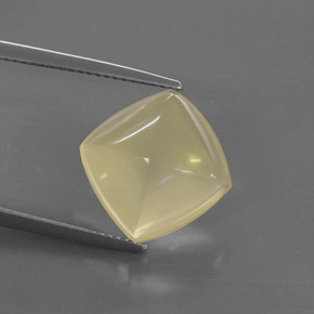 8,78 ctw natürlicher gelber Quarz, Transparent, Transparent / Lichtdurchlässig