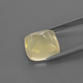 8,78 ctw natürlicher gelber Quarz, Transparent, Transparent / Lichtdurchlässig