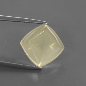 8,62 ctw natürlicher gelber Quarz, Transparent, Transparent / Lichtdurchlässig