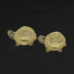  ct natürliche gelber Quarz-Edelsteine, Transparent, Transparent / Lichtdurchlässig