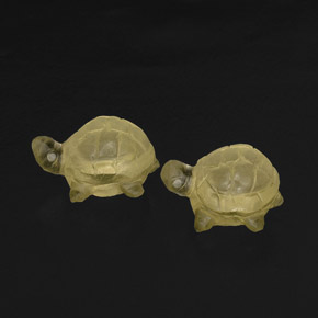  ct natürliche gelber Quarz-Edelsteine, Transparent, Transparent / Lichtdurchlässig