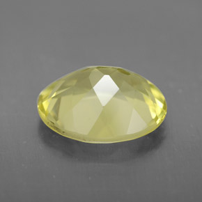 2,97 ctw natürlicher gelber Quarz, Oval Schliff, VS