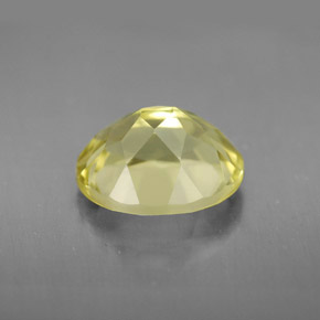 3,55 ctw natürlicher gelber Quarz, Oval Schliff, VVS