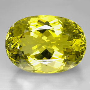 604,50 ctw natürlicher gelber Quarz, Oval Schliff, VVS