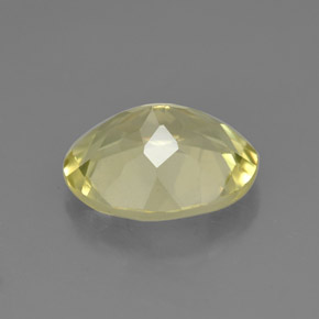 3,04 ctw natürlicher gelber Quarz, Oval Schliff, VVS