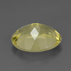 3,16 ctw natürlicher gelber Quarz, Oval Schliff, VVS