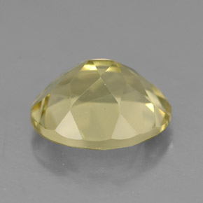 3,28 ctw natürlicher gelber Quarz, Oval Schliff, VVS