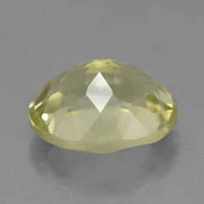 3,73 ctw natürlicher gelber Quarz, Oval Schliff, VVS
