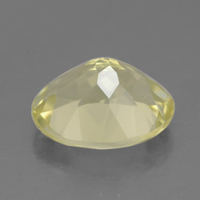 3,24 ctw natürlicher gelber Quarz, Oval Schliff, VS