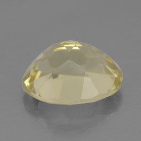 3,22 ctw natürlicher gelber Quarz, Oval Schliff, VVS