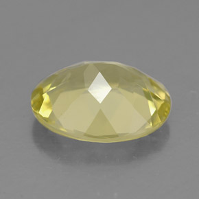 2,88 ctw natürlicher gelber Quarz, Oval Schliff, VVS