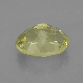 3,80 ctw natürlicher gelber Quarz, Oval Schliff, VVS-VS