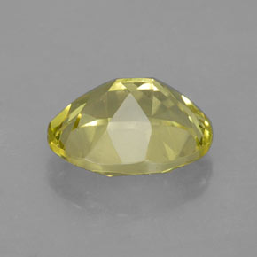 3,28 ctw natürlicher gelber Quarz, Oval Schliff, VVS
