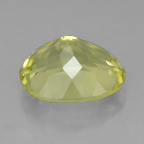 4,59 ctw natürlicher gelber Quarz, Oval Schliff, VVS