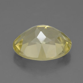 3,26 ctw natürlicher gelber Quarz, Oval Schliff, VS