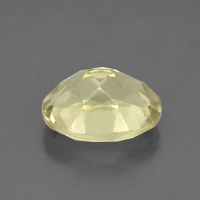 3,34 ctw natürlicher gelber Quarz, Oval Schliff, VVS