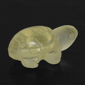 14,72 ctw natürlicher gelber Quarz, Transparent, Transparent / Lichtdurchlässig