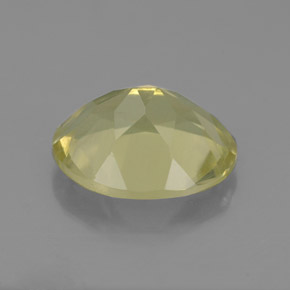 3,00 ctw natürlicher gelber Quarz, Oval Schliff, VS