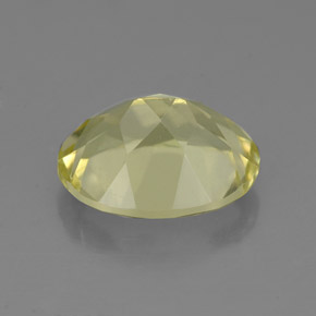 3,09 ctw natürlicher gelber Quarz, Oval Schliff, VVS