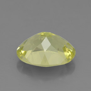 2,99 ctw natürlicher gelber Quarz, Oval Schliff, VS