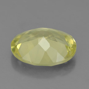 2,79 ctw natürlicher gelber Quarz, Oval Schliff, VS
