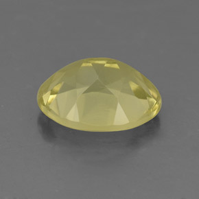 2,87 ctw natürlicher gelber Quarz, Oval Schliff, VS