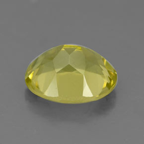 3,31 ctw natürlicher gelber Quarz, Oval Schliff, VS