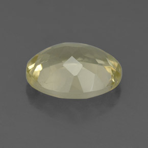 3,28 ctw natürlicher gelber Quarz, Oval Schliff, VS
