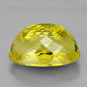 101,50 ctw natürlicher gelber Quarz, Oval Schliff, VVS