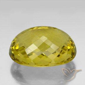 9,17 ctw natürlicher Dijon Gelb Quarz, Oval, VVS