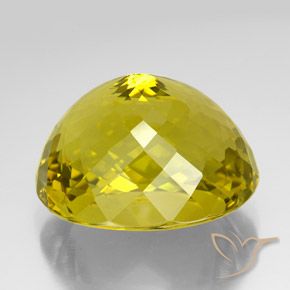 9,17 ctw natürlicher Hummel Gelb Quarz, Oval, VVS-VS