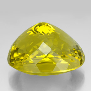 175,75 ctw natürlicher gelber Quarz, Oval Schliff, VVS