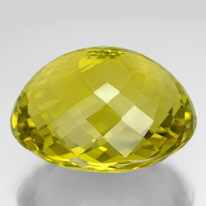 210,55 ctw natürlicher gelber Quarz, Oval Schliff, VVS