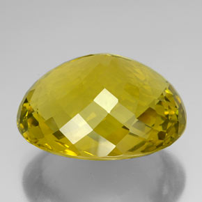 142,90 ctw natürlicher gelber Quarz, Oval Schliff, IF