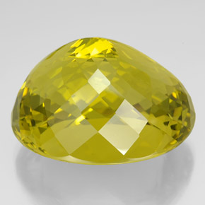 266,25 ctw natürlicher gelber Quarz, Oval Schliff, VVS