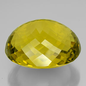 195,30 ctw natürlicher gelber Quarz, Oval Schliff, VVS