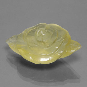 28,30 ctw natürlicher gelber Quarz, Transparent, Transparent / Lichtdurchlässig
