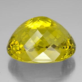 138,15 ctw natürlicher gelber Quarz, Oval Schliff, VVS