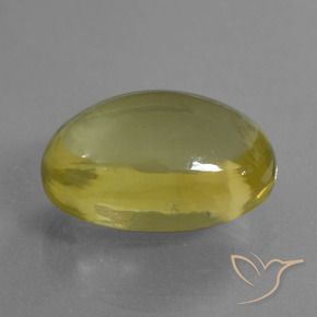 9,17 ctw natürlicher Helles Gold-Gelb Quarz, Oval, Transparent